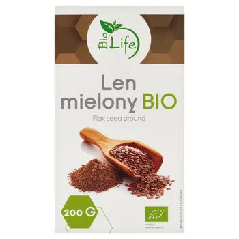 BioLife Len mielony bio 200 g