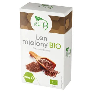 BioLife Len mielony bio 200 g
