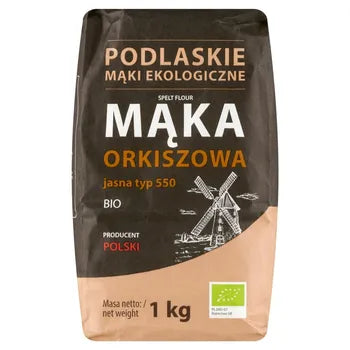 BioLife Mąka orkiszowa jasna bio typ 550 1 kg
