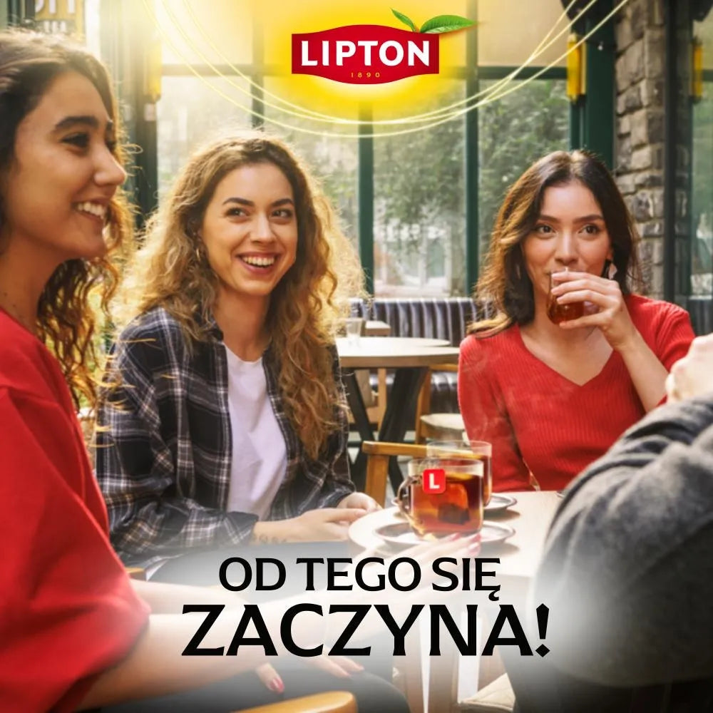 Lipton Earl Grey Herbata czarna aromatyzowana 75 g (50 torebek)